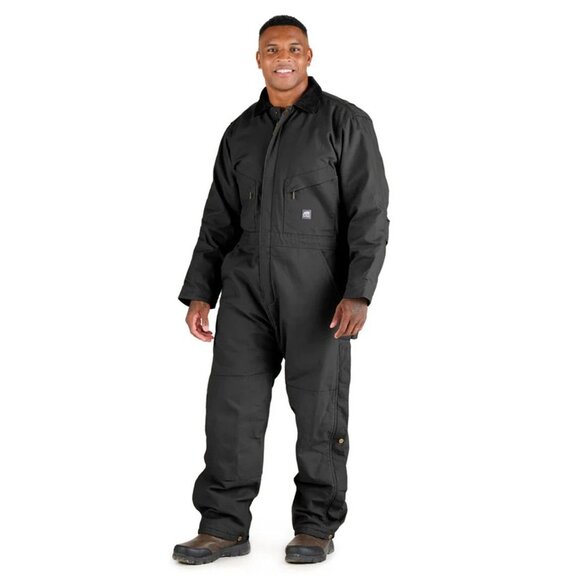 BERNE I417 Heritage Duck Insulated Coverall Hunting Workwear Outdoor 100% Cotton - Picture 1 of 16
